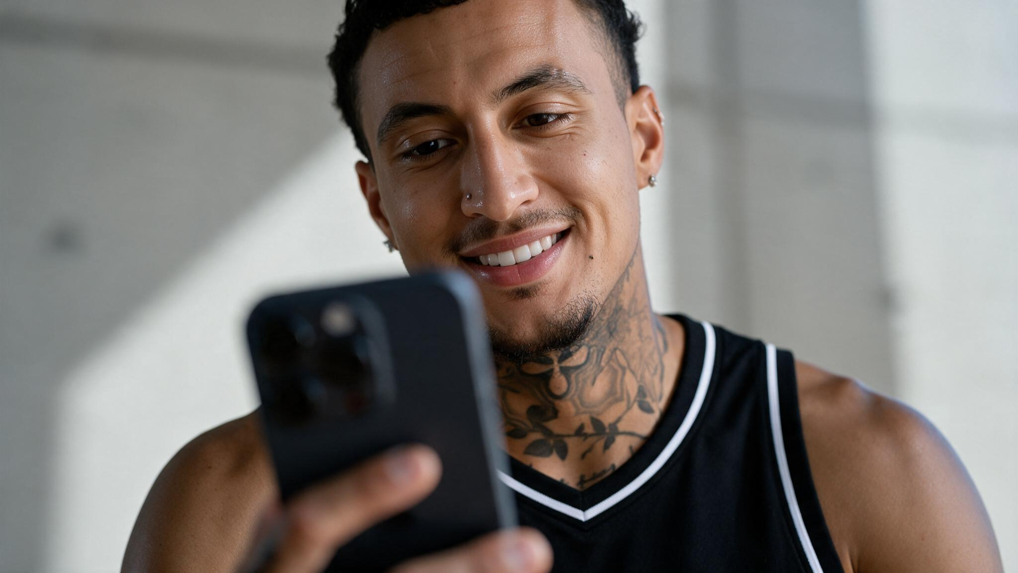 Kyle Kuzma — Aurora brand film key frame